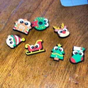 🎄Set 7 Christmas Shoe Charms
